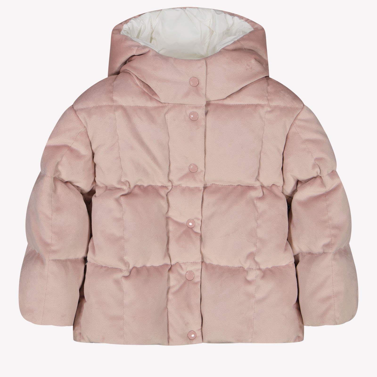 Moncler Leah Baby Baby Winter Chaqueta rosa claro