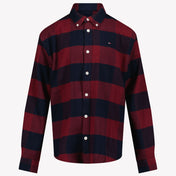 Tommy Hilfiger Boys blouse Bordeaux