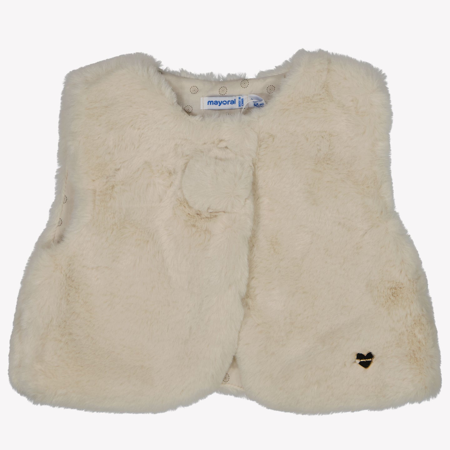 Mayoral Baby Girl Gilets Off White