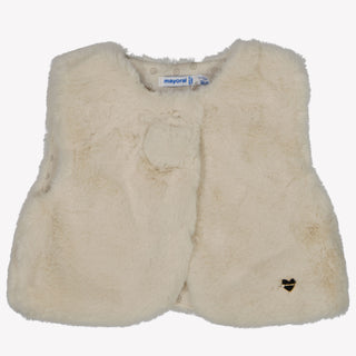 Mayoral Bébé Filles Gilets off blanc