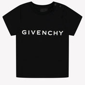 Givenchy Tričko s chlapeckými chlapci černé