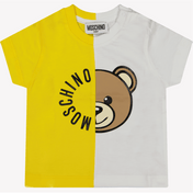 Moschino baby unisex t-skjorte gul