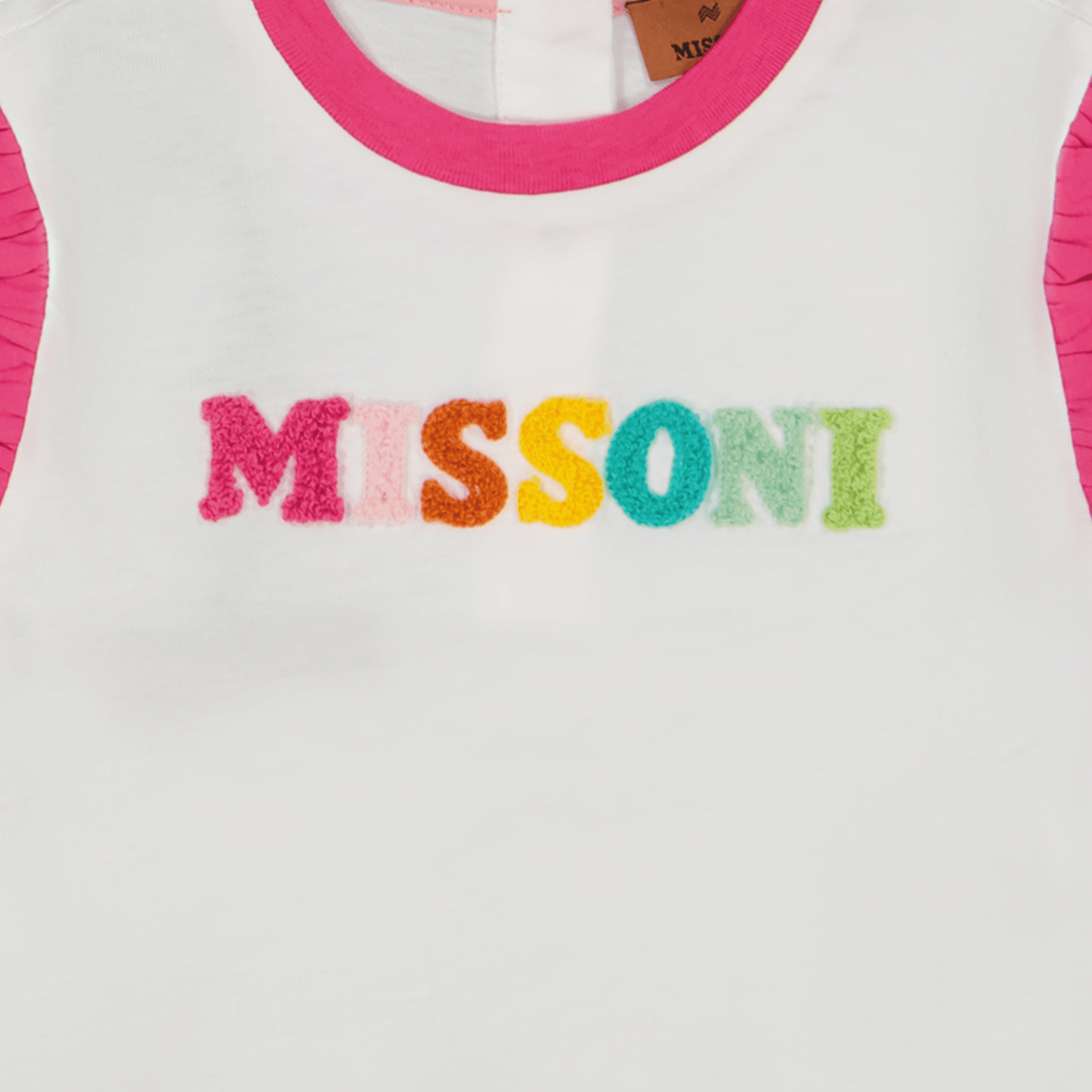 Missoni Baby Meisjes T-Shirt Wit 6 mnd