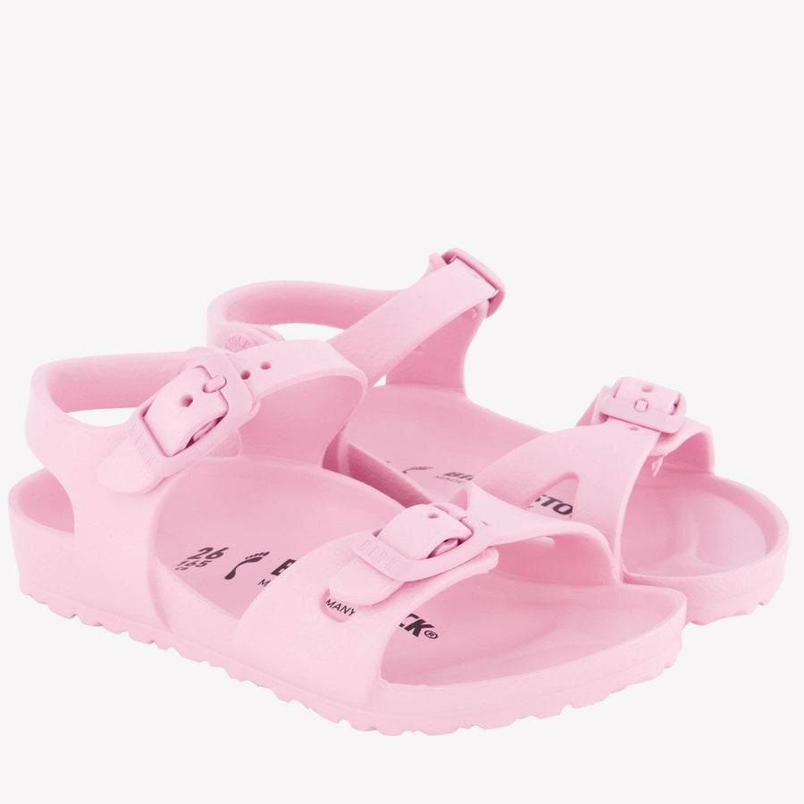 Birkenstock Filles Sandales Rose Léger