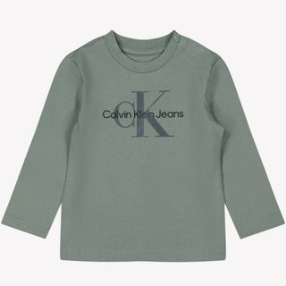 Calvin Klein Baby Jongens T-shirt Groen 68