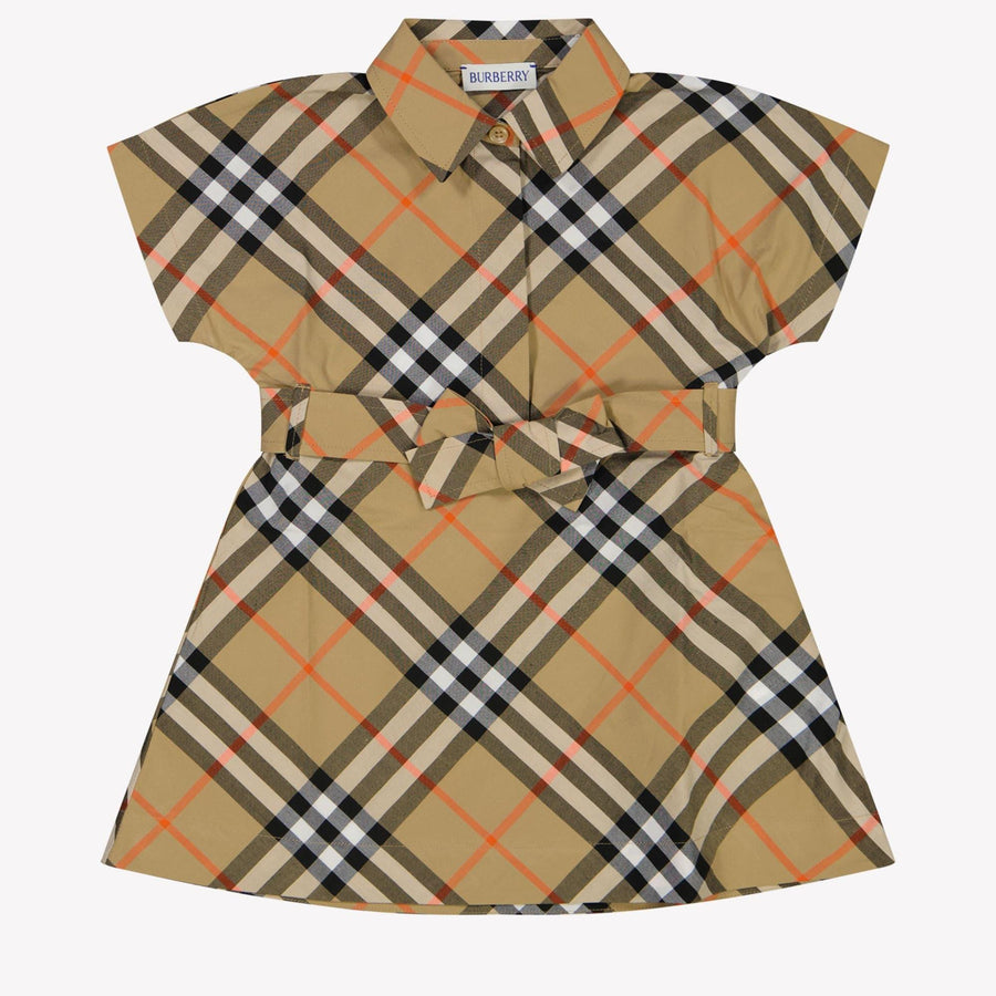 Burberry Bebé Chicas Vestido Beige
