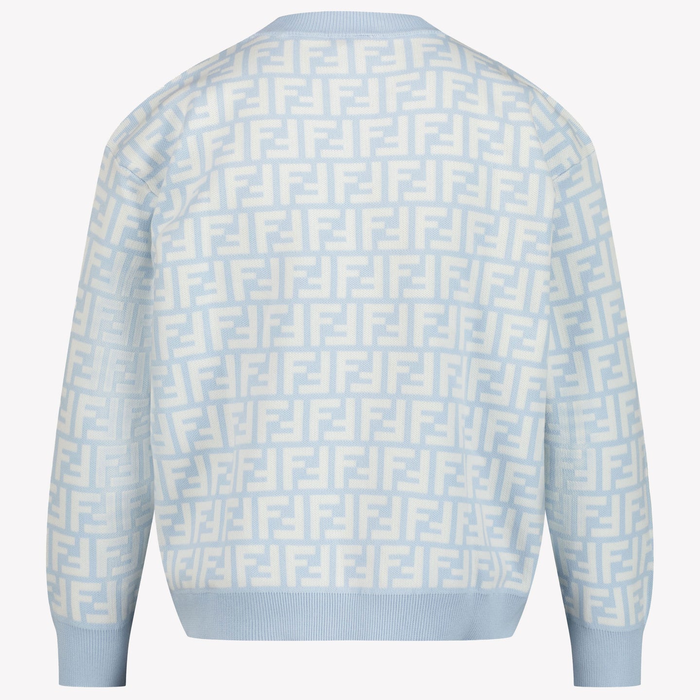 Fendi Kinderjungenpullover in Hellblau