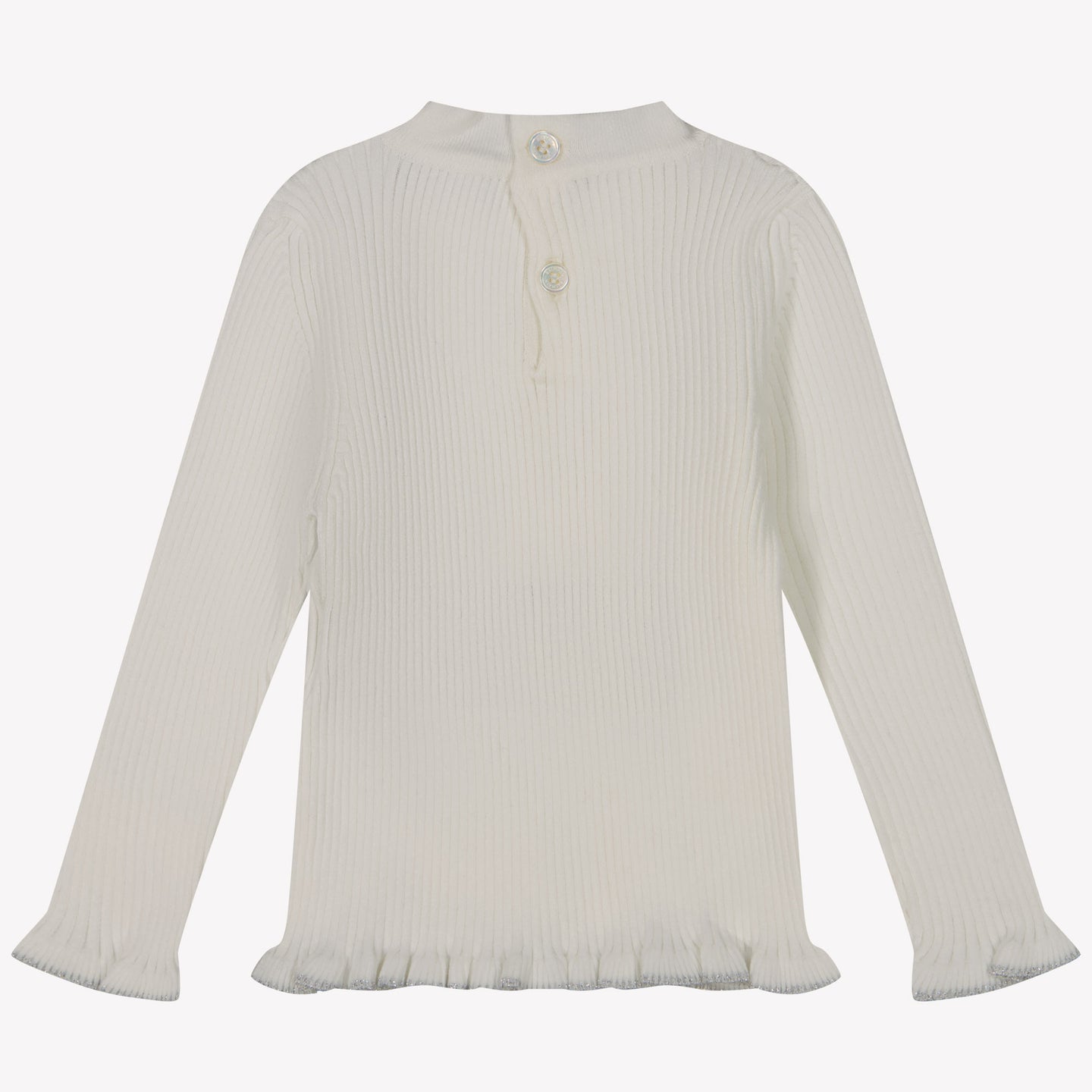 Balmain Bébé Filles Pull-over Blanc