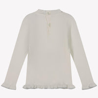 BalmaBaby Mädchen Pullover Weiß