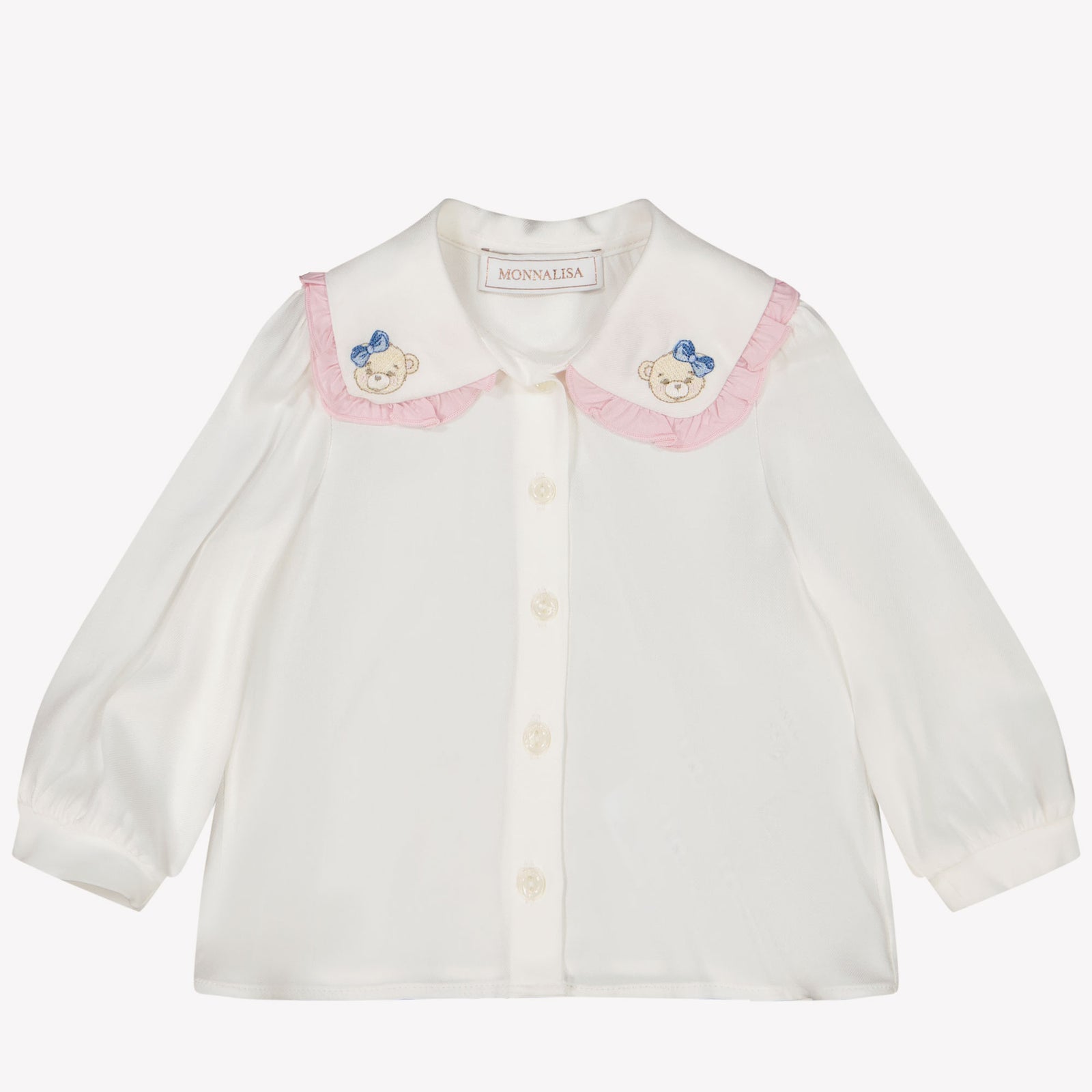 MonnaLisa Bambino Ragazze Camicetta Off White