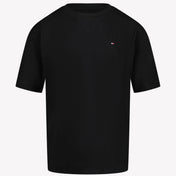Tommy Hilfiger Garçons T-shirt Noir
