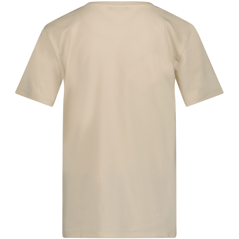 Balmain Kinder Jongens T-Shirt Beige