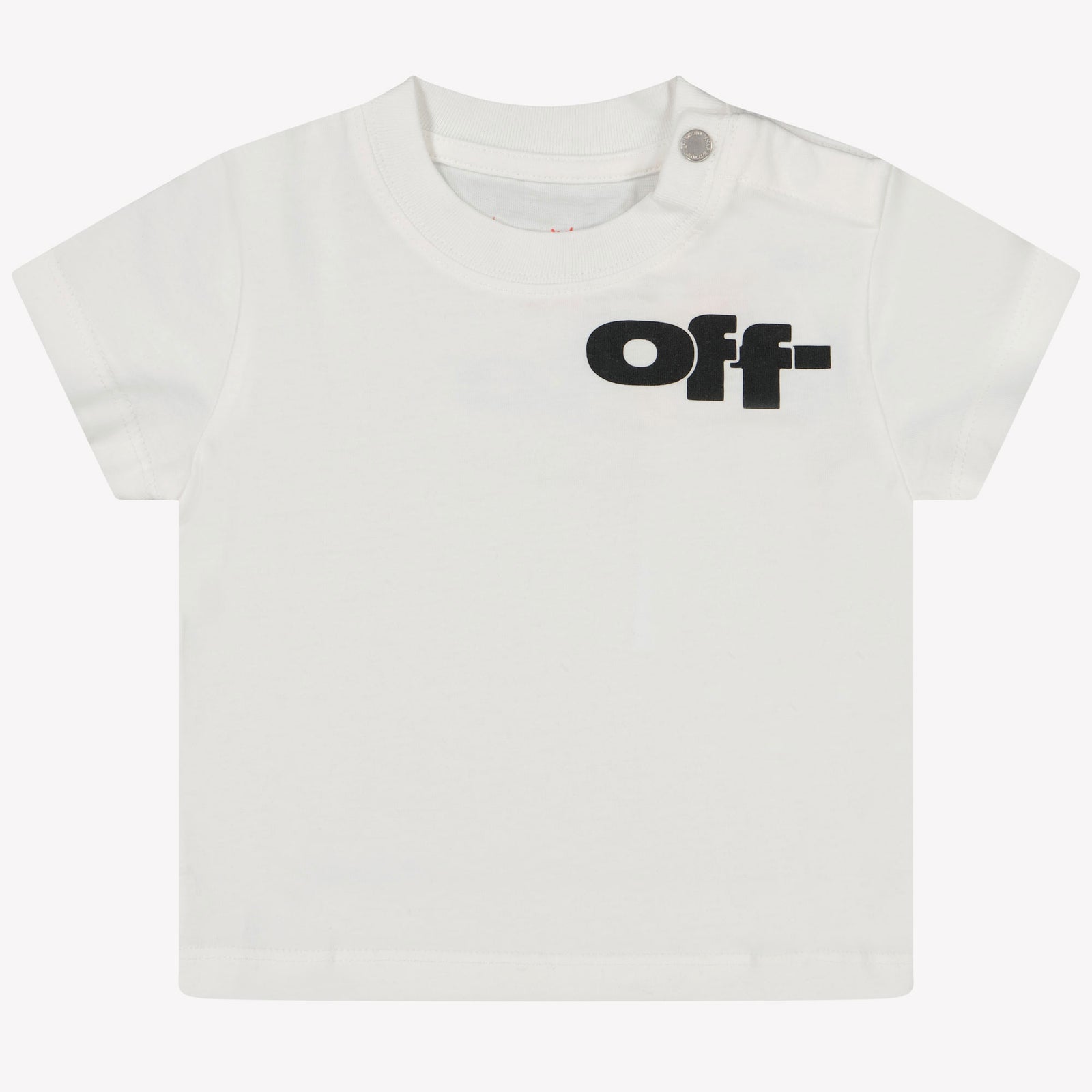 Off-White Baby Jungen T-Shirt in Weiß