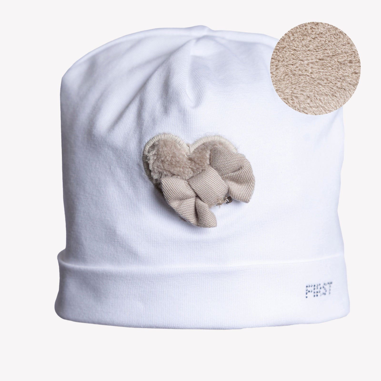 First Bambino Ragazze Cappuccio Beige