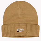 Boss Bebé Chicos Abrigo Beige