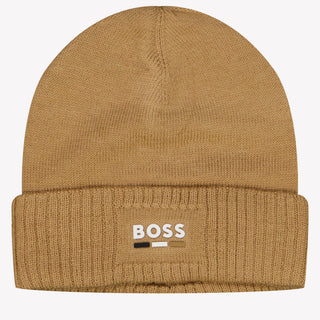 Boss Bebé Chicos Abrigo Beige