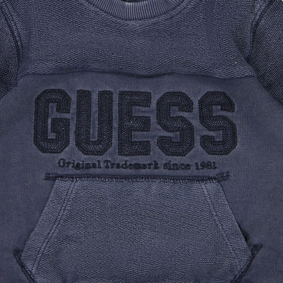 Guess Bebé Chicos Suéter Azul