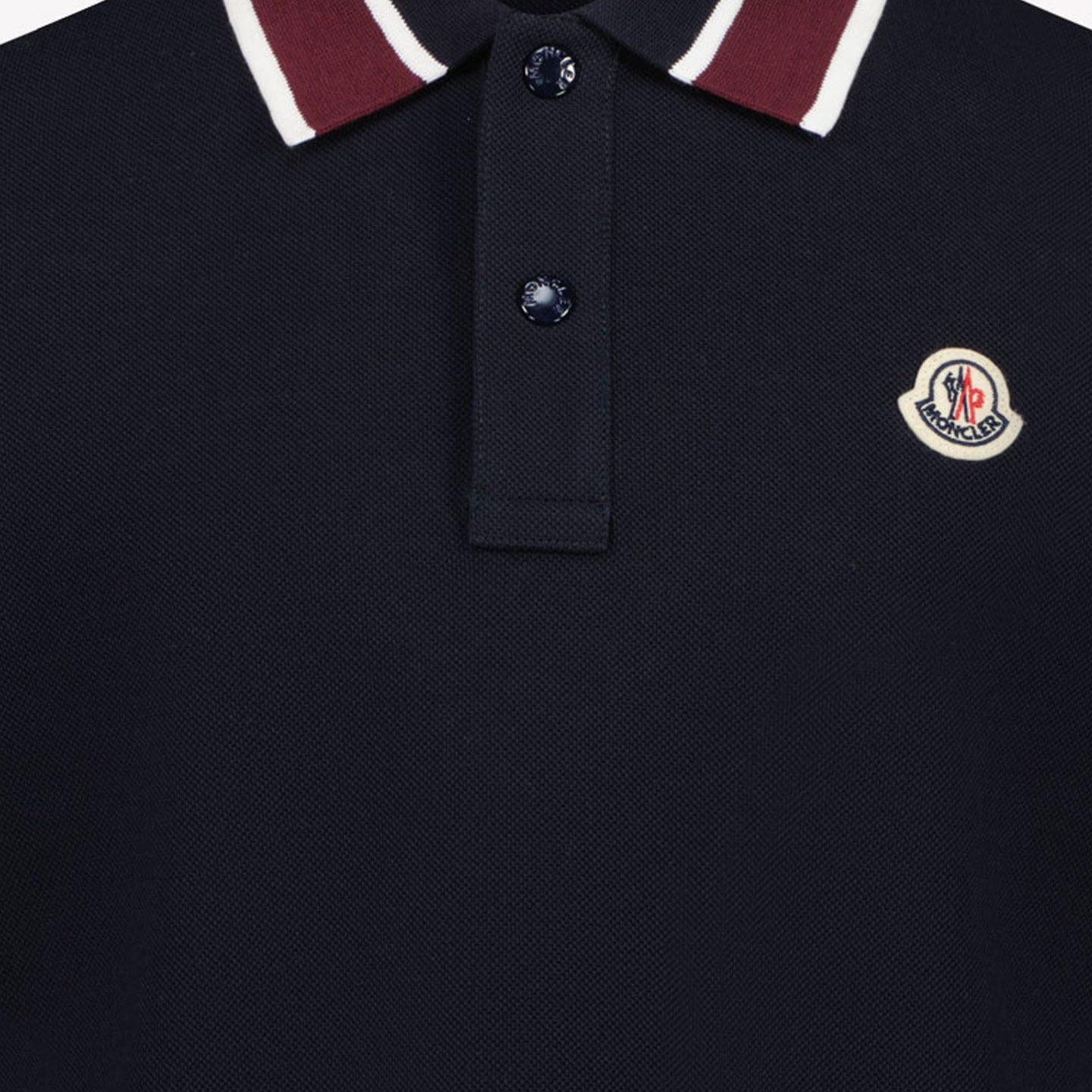 Moncler Garçons Polo Navy