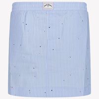 Palm Angels Enfant Filles Jupe Bleu Clair