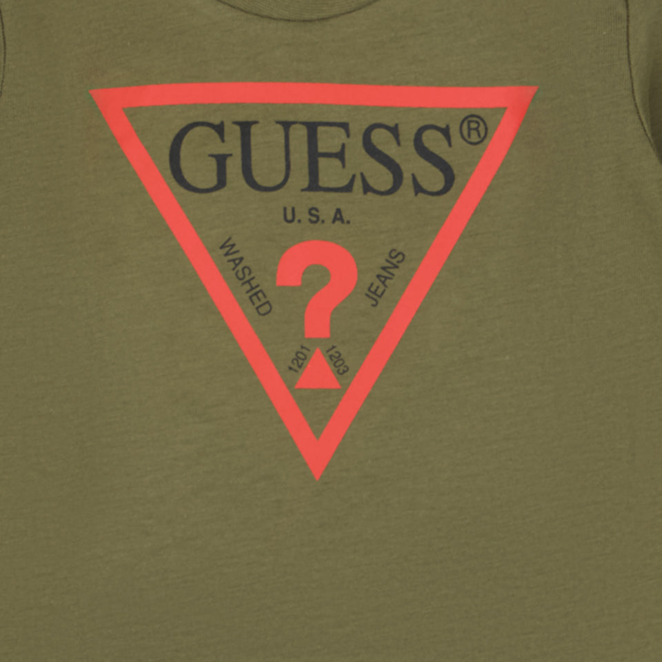 Guess Baby Boys T-shirt Army
