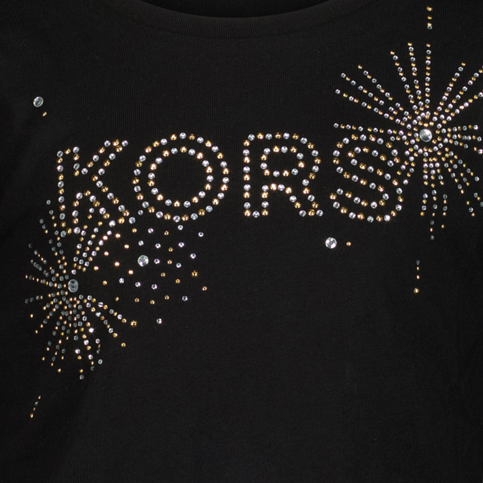 Michael Kors Chicas Camiseta Negro