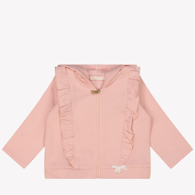 Liu Jo baby girls chaleco rosa claro