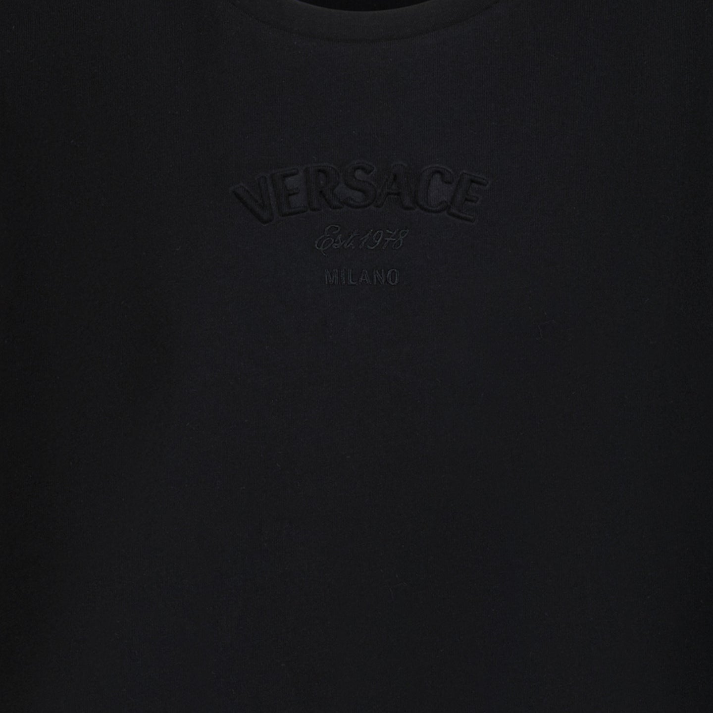 Versace Garçons T-shirt Noir