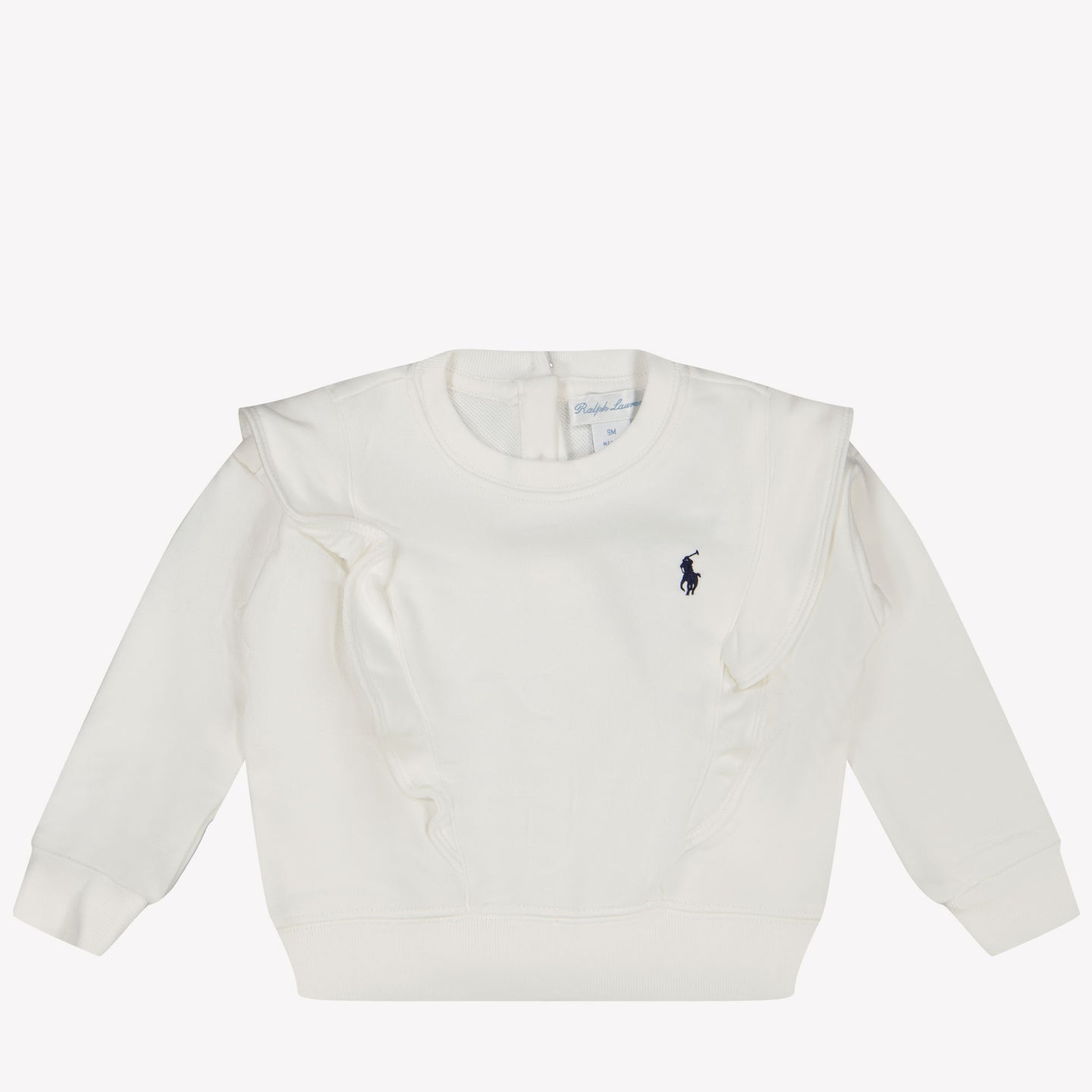 Ralph Lauren Bébé Filles Pull Blanc