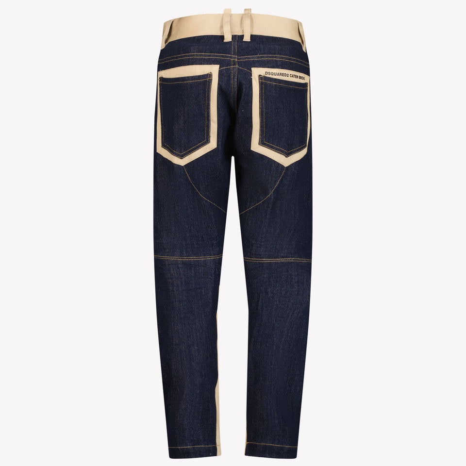 Dsquared2 Garçons Pantalon Bleu Foncé