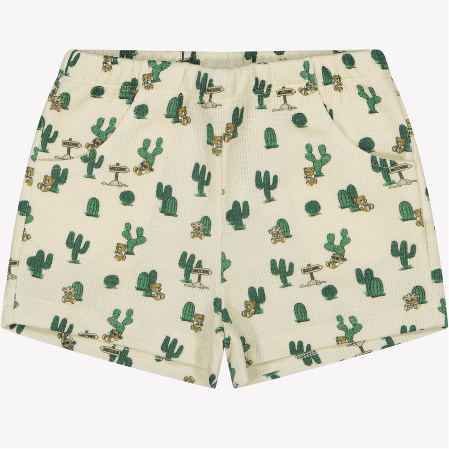 Moschino Baby Boys Short Off-White