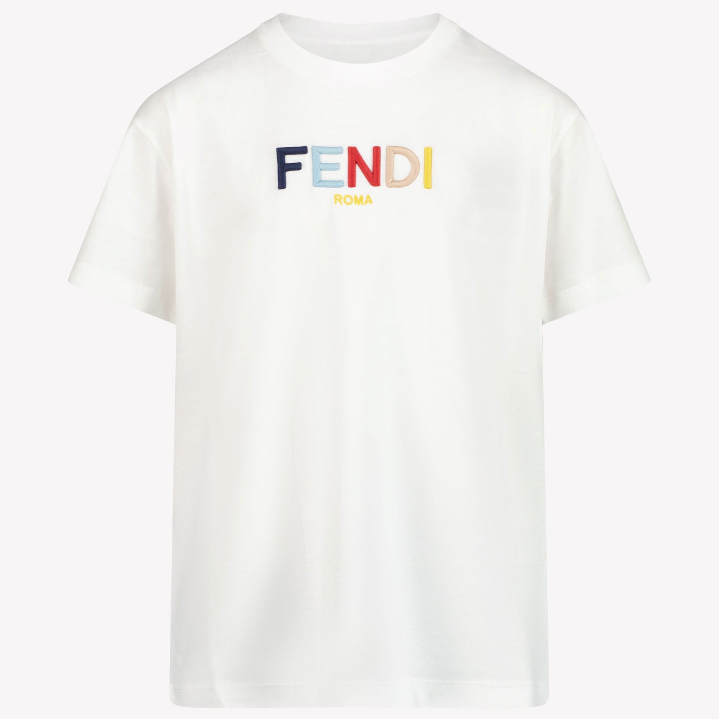 Fendi Camiseta unisex kinder blanca