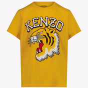 Kenzo Kids T-shirt unisex żółty