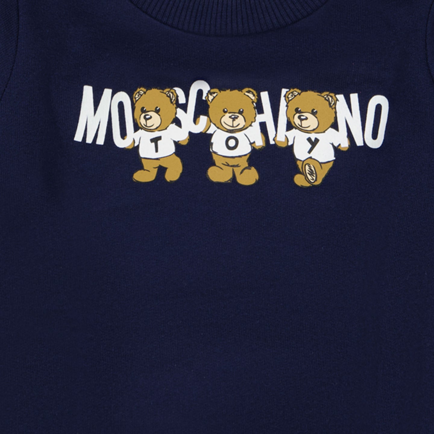 Moschino Bambino Unisex Maglione Navy