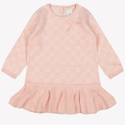 Liu Jo Baby Girls Vestido rosa claro