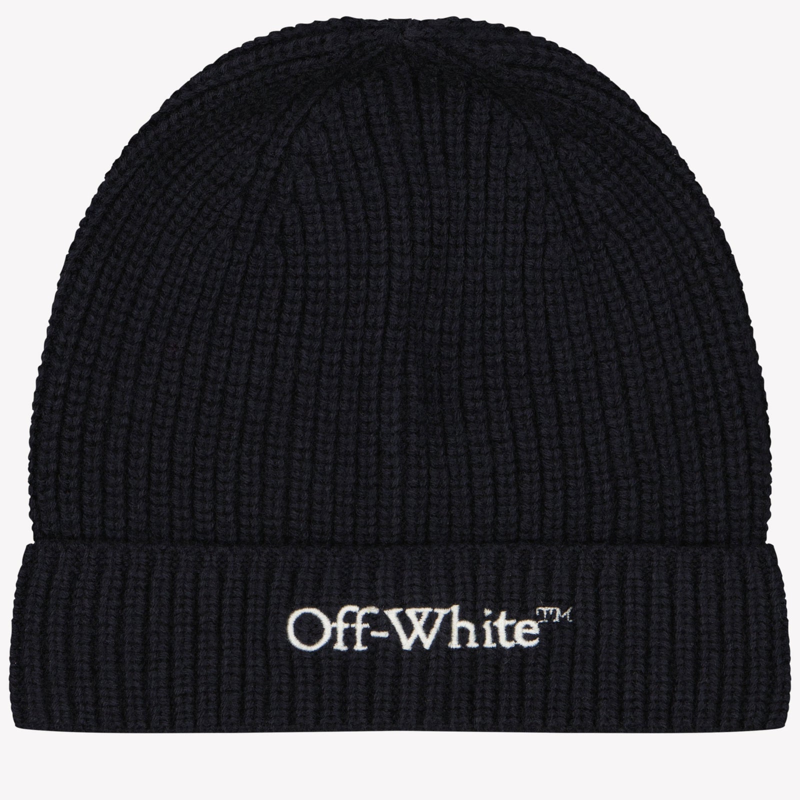 Off-White Chicos Abrigo Negro