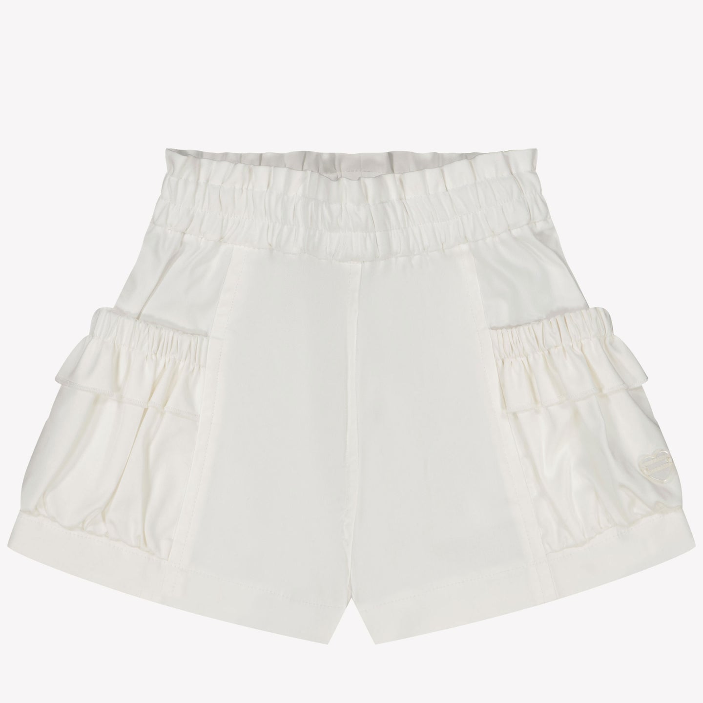 MonnaLisa Baby Meisjes Shorts In Wit