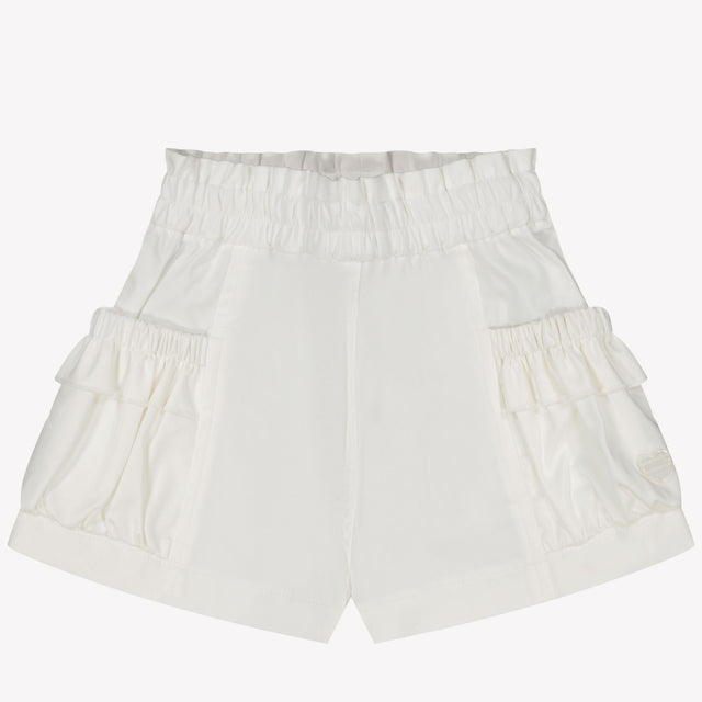 MonnaLisa Bebé Chicas Shorts tes Blanco