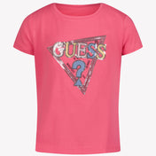 Guess Girls T-shirt Fuchsia