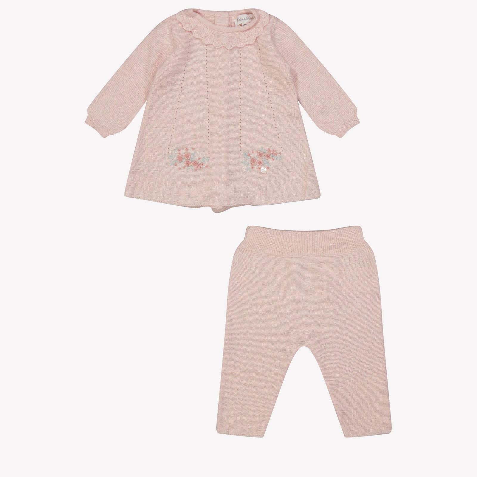 Tartine et Chocolat Baby Girl Box Traje de color rosa claro