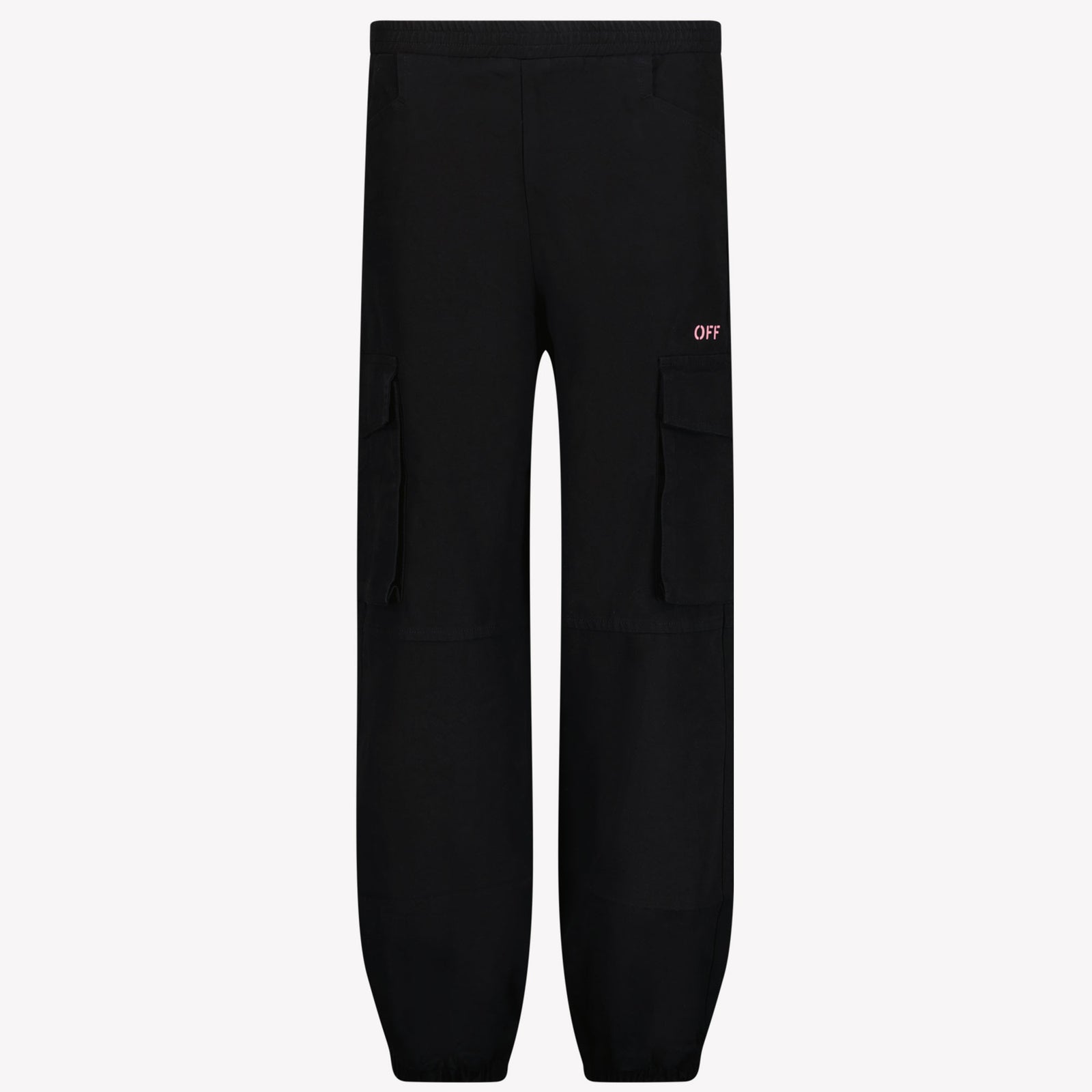 Off-White Pantalones de niñas negras