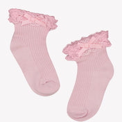 Calcetines para bebés de alcalde rosa claro
