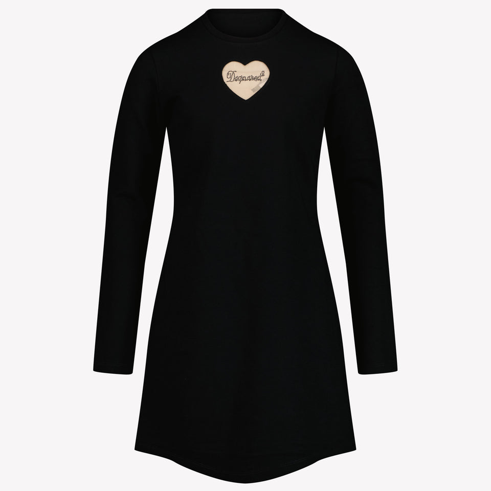 Dsquared2 Filles Robe Noir