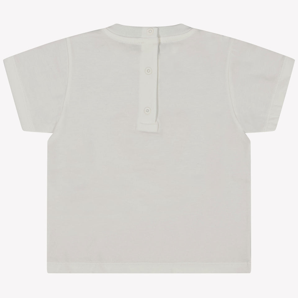 Fendi Baby Unisex T-Shirt in Weiß