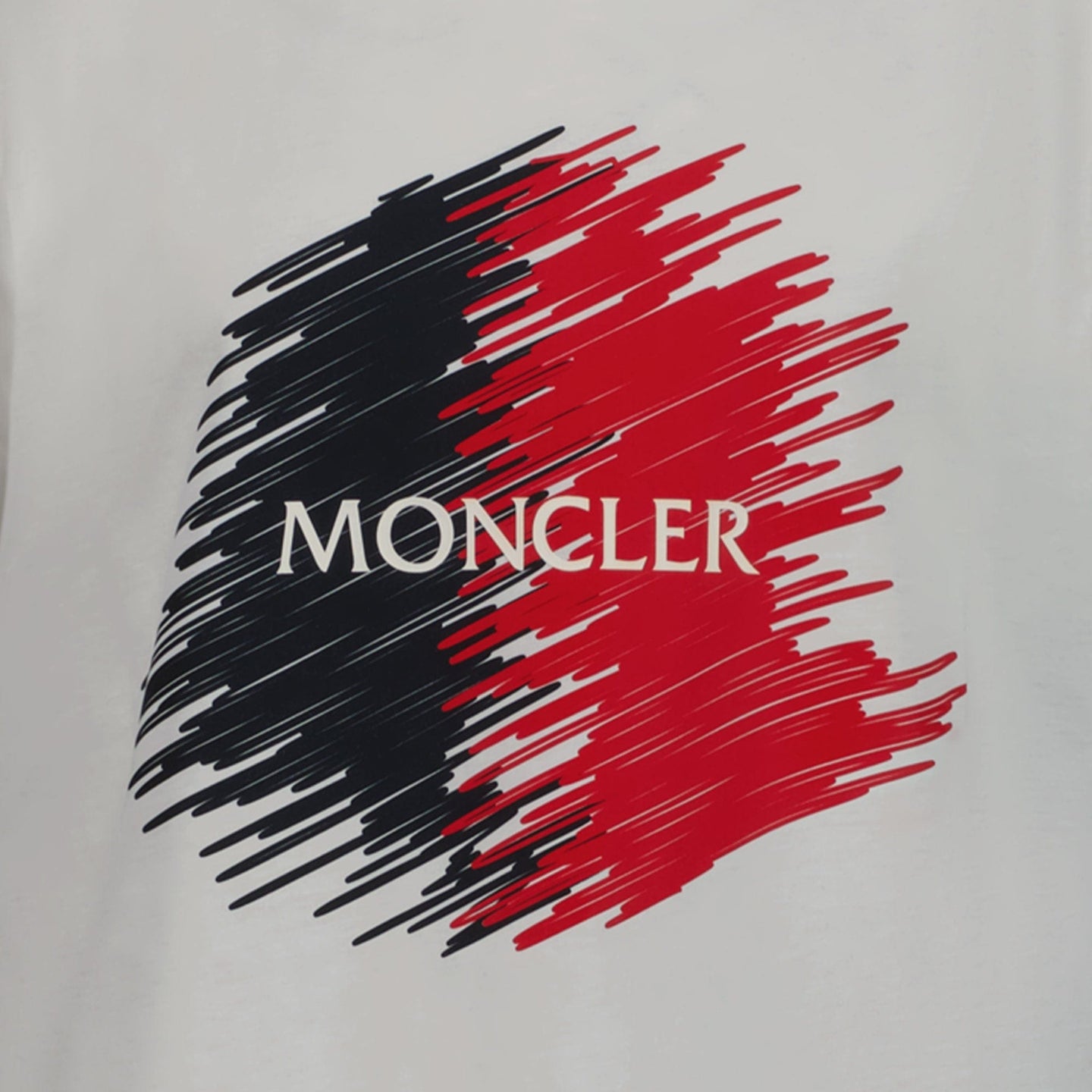 Moncler Kinder Jongens T-Shirt Wit 4Y