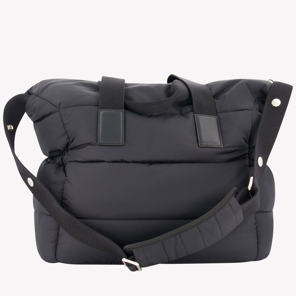 Moncler Baby Unisex Wickeltasche in Schwarz