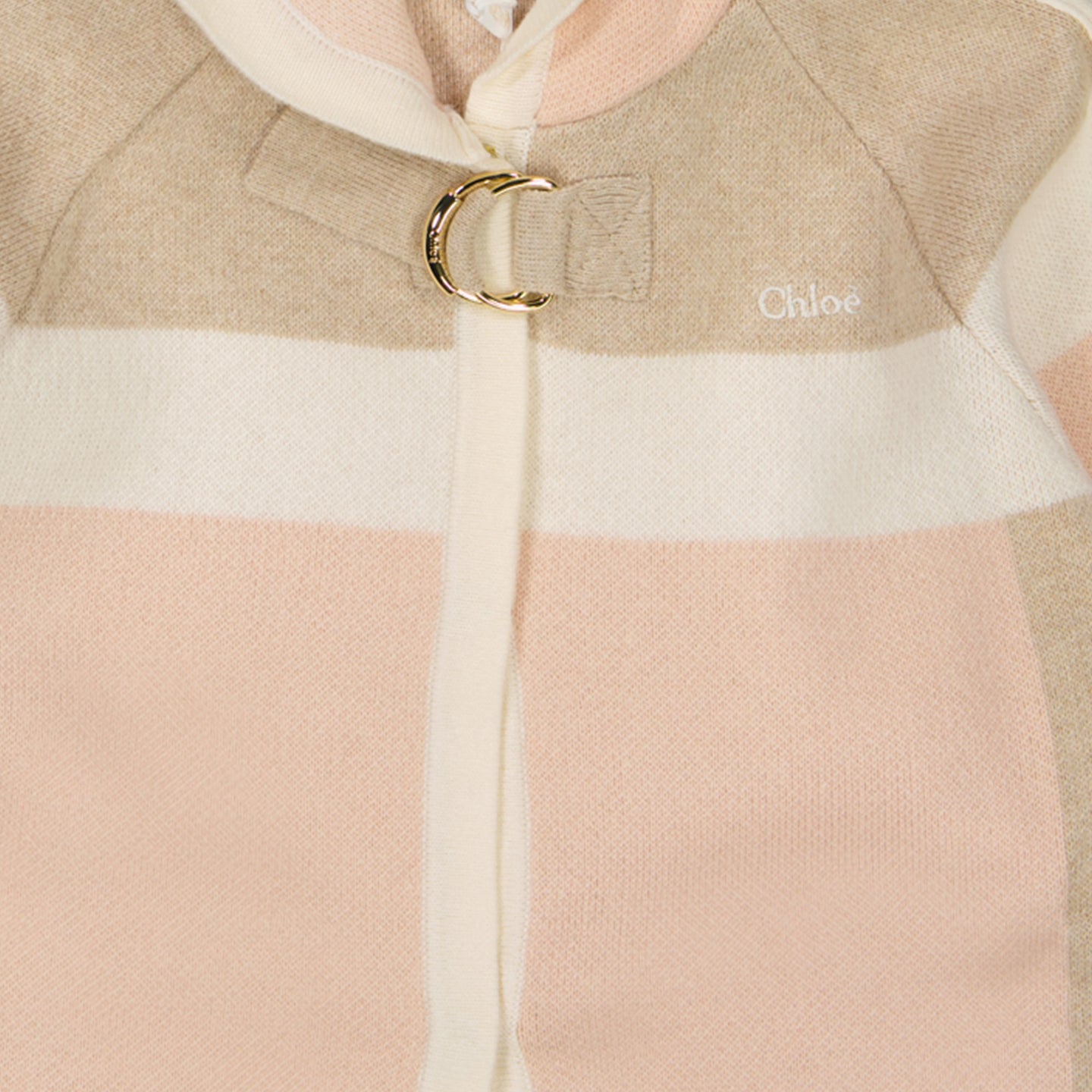 Chloé Baby Girls entre chaqueta rosa claro