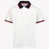 Moncler Enfant Garçons Polo Blanc
