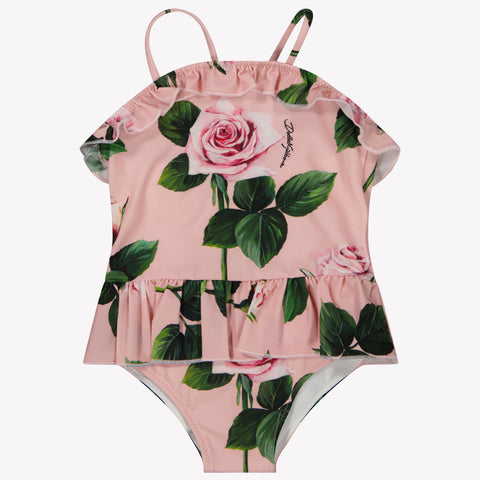 Dolce & Gabbana Bébé Filles Maillot de bain Rose Léger