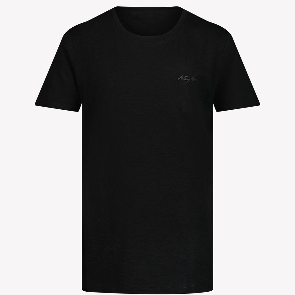 Antony Morato Kinder Jongens T-shirt Zwart 4Y