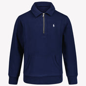 Ralph Lauren Enfant Garçons Pull Navy